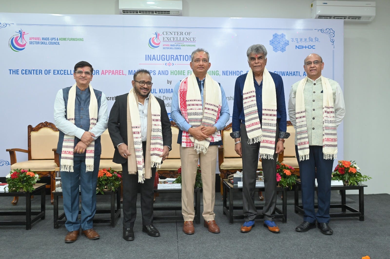 Apparel Skill Center launched in Guwahati by AMHSSC