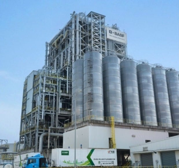 BASF opens world's first loopamid plant in China to boost recycled yarn production