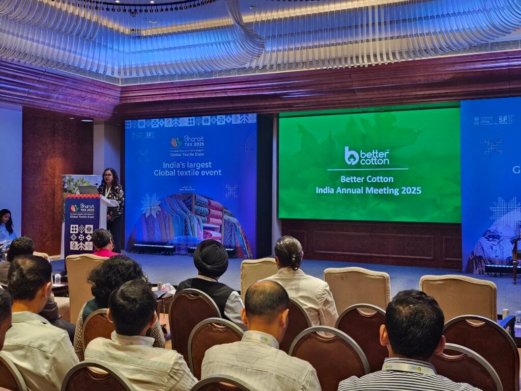 Better Cotton hosts Regional Member Meeting in India, highlights traceability and sustainability
