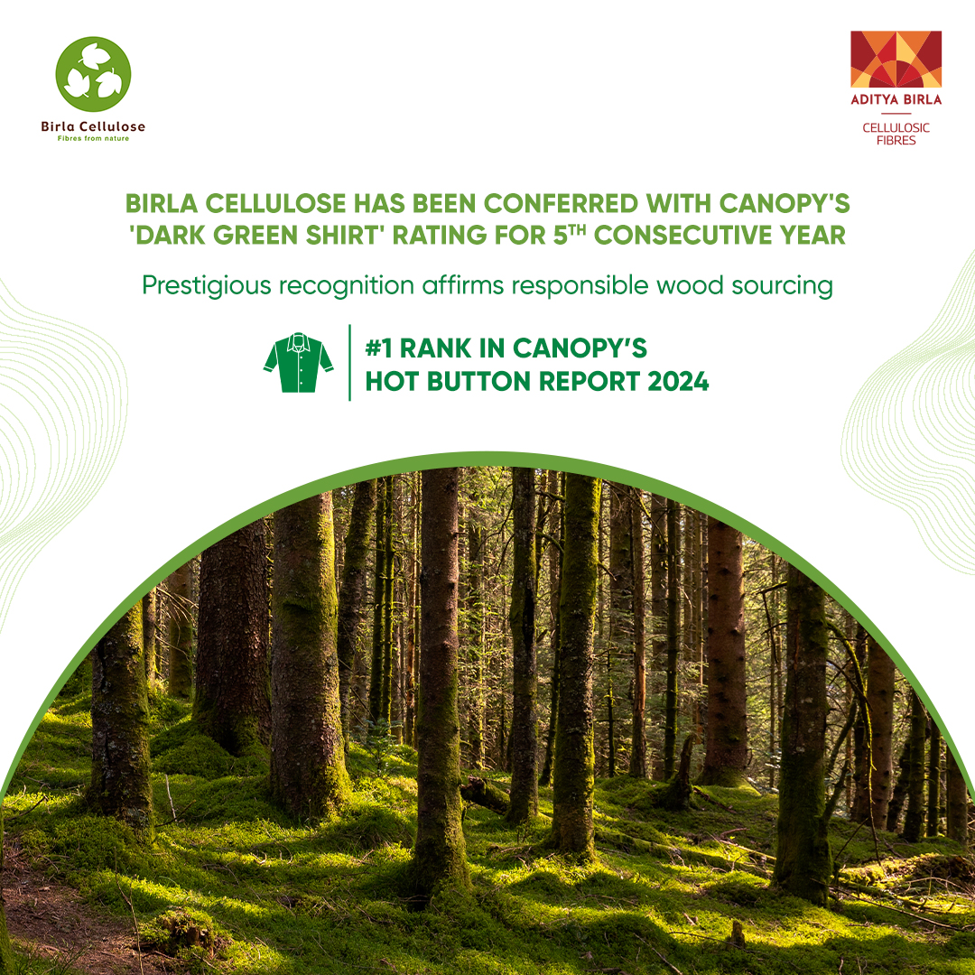 Birla Cellulose secures top spot in Canopy's Hot Button Report for fifth consecutive year