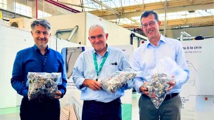 French firms team-up to recycle polyester textiles