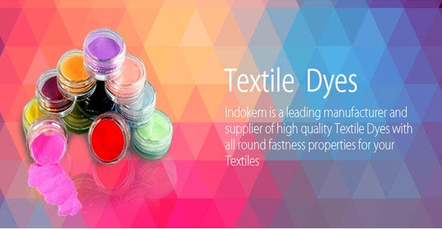 Indokem aims for sustainability in textile dyes and chemicals