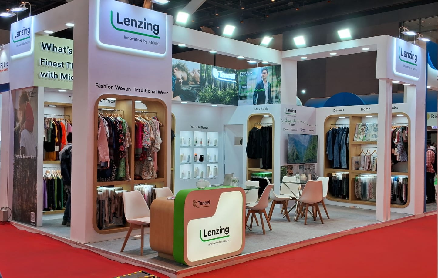 Lenzing's sustainable fibers shine at Fibers & Yarns Expo 2025