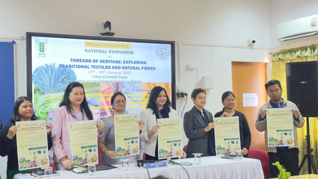 Meghalaya eyes yarn and natural fibre boom to boost weaving industry