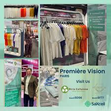 SaXcell and Birla Cellulose showcase recycled fibers at PV Paris.