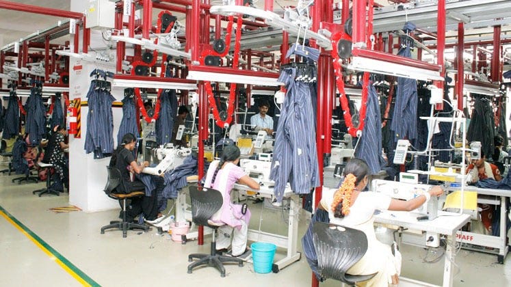 Tiruppur knitwear targets MMF garment exports.