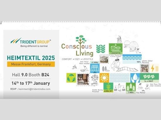 Trident showcases regenerative cotton and sustainable innovations at Heimtextil